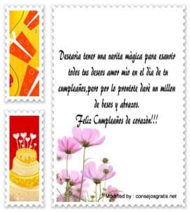 Carta de amor para cumpleaños  Frases de amor  Consejosgratis.net