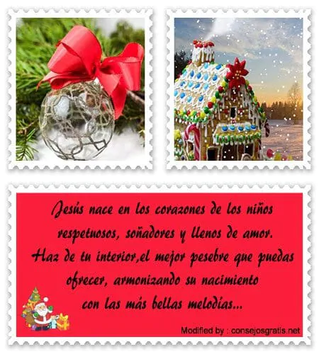 Frases de Navidad para Niños | Mensajes de Navidad