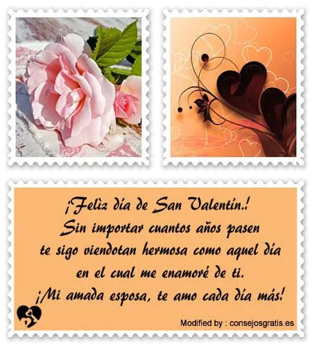 Lindos Mensajes De San Valentín Para Tu Esposa | Palabras De Amor -  